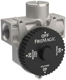 Fire Magic 1-Hour Shutoff Timer, 100,000 BTU Natural/Propane Gas Timer, Accommodates 1/2" NPT Piping, SKU 3092D - Image 2
