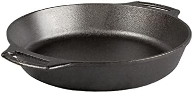 Lodge Pre-Seasoned Cast Iron Baker's Skillet, 10.25 Inches - Image 4