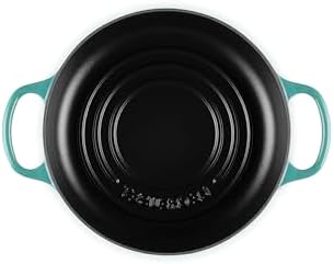 Le Creuset Enameled Cast Iron Round Bread Oven, 9.5 inch, Riviera - Image 3