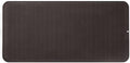 MicoYang Silicone Dish Drying Mat for Multiple Usage,Easy clean,Eco-friendly,Heat-resistant Silicone Mat for Kitchen Counter or Sink,Refrigerator or Drawer Liner Coffee 5XL 36inches x 18inches by MicoYang