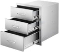 VEVOR Outdoor Kitchen Drawers 18.11"W x 23.23"H x 23.23"D Stainless Steel by VEVOR