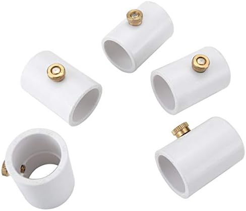 15 Packs 1/2" PVC Misting Nozzles Coupling with Brass Mist Nozzle - Image 4
