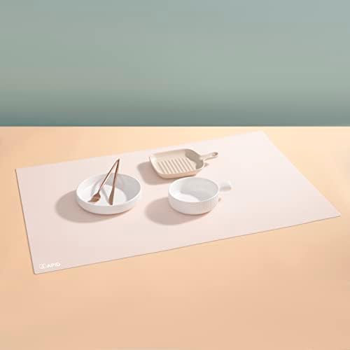 Extra Large Silicone Mat Kitchen Counter Heat Resistant Table Mat 36" x 24" by SAPID