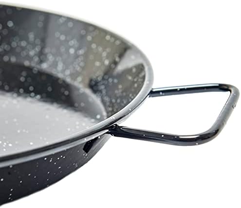 Garcima 14-Inch Enameled Steel Paella Pan, 36cm - Image 3