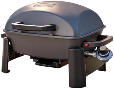 Nexgrill Tabletop 1 Burner Gas Grill, Compact with Cast Aluminum Frame by Nexgrill