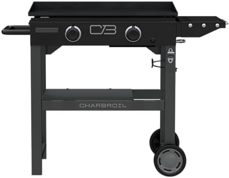Charbroil 28" Performance Series 2-Burner Propane Gas Griddle with Cart, Black - 463459924 by Charbroil