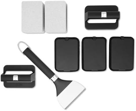 Weber® 8‑Piece Griddle Cleaning Kit, Griddle Accessory Bundle - Image 3