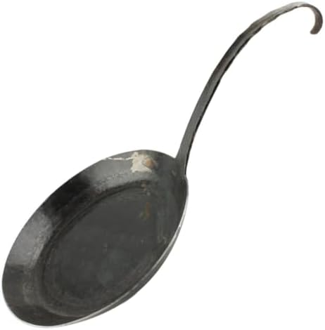 Armory Replicas™ Hand Forged Iron Frying Pan – 11" Durable Medieval-Style Pan for Gas, Induction, Wood & Open Fire Cooking by ArmoryReplicas