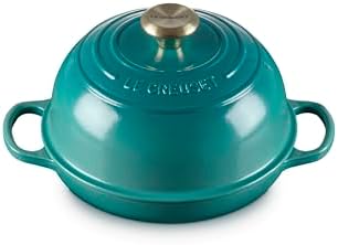 Le Creuset Enameled Cast Iron Round Bread Oven, 9.5 inch, Riviera by Unknown