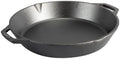 Lodge Pre-Seasoned Cast Iron Dual Handle Pan, PFAS-Free, 13.25 Inches by Lodge