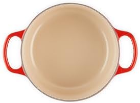 Le Creuset Enameled Cast Iron Round Dutch Oven, 2 qt., Cerise - Image 3