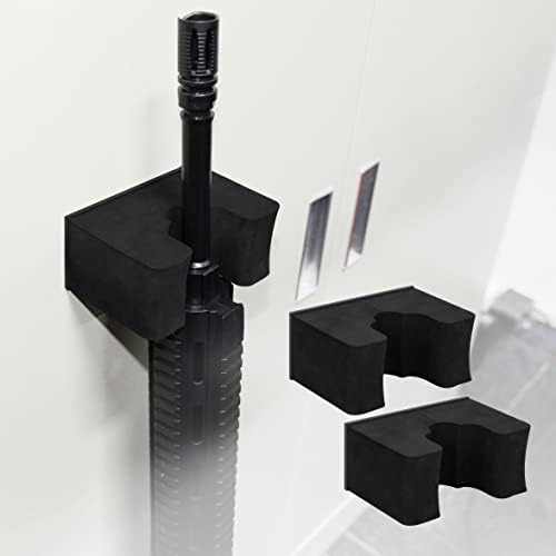 Adoreal 2 Pack Gun Rack for Gun Storage, Gun Safe Accessory for Rifles and Shotguns, Gun Holder in Gun Cabinet, Shotgun Rifle Rest, Foam Material with Magnetic Strip, Gifts for Hunters… by Adoreal