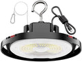 160W UFO LED High Bay Light, 24,000LM LED Shop Lights for Garage Warehouse Workshop, 5000K Daylight IP65 Waterproof Commercial Ceiling Fixture, 700W HPS/MH Equiv, ETL Listed, 6ft Cord, 1-Pack by CuLiDing