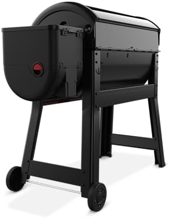 Weber® Smoque™ XL 34‑Inch Pellet Smoker, Pellet Grill, Black - Image 5