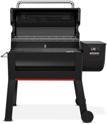 Weber® Smoque™ XL 34‑Inch Pellet Smoker, Pellet Grill, Black - Image 2