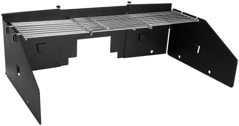 Universal Wind Screen and Warming Rack for 22"-28" Griddle (Rear Grease) - Image 6