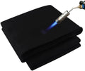 Welding Blanket Fireproof 4x6 Feet – Matace Carbon Felt Soldering Mat & Pad, 5mm Flame Retardant Fabric, Heat Shield for Brazing, Automotive Repair, Grill & Smoker, HVAC Plumbing, Black by MataceCarpet