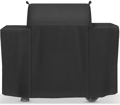 Grill Cover for Traeger Westwood XL Grill Parts BAC861P Full Length Covers Wood Pellet Smoker Replacement Parts TFB82YLJU 600D Waterproof Outdoor BBQ Grilling Accessory by Unidanho