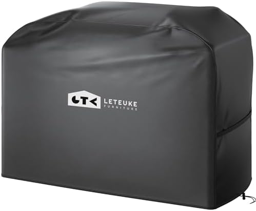 Leteuke Grill Cover for Outdoor Grill Cart Grill Table by Leteuke