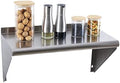 Stainless Steel Shelf 12"x24", Wall Mounted Metal Kitchen Shelf by SWOTCATER