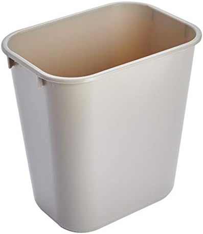 Rubbermaid Commercial Products Wastebasket, Beige, 3.25-Gal, Pack of 12 - Image 2