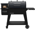 Pit Boss 850 Navigator Series WiFi & Bluetooth Wood Pellet Grill & Smoker, Flame Broiler and LCD Digital Controller, 932-Sq. In. Cook Space, 180°F to 500°F Temp Range, Meat Probe, 30 lb. Hopper by PitBoss%C2%AEGrills