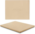 Unicook 15 x 12 Inch Rectangular Pizza Stone for Oven and Grill, 6.8 Lbs by UNICOOK