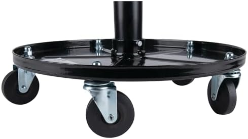 Performance Tool W85008 Pneumatic Rolling Shop Stool Seat Black - Image 7