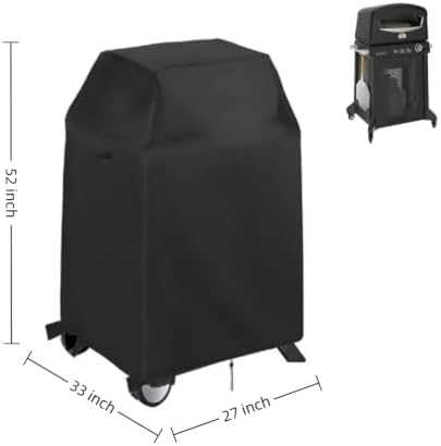 Pizza Oven Cover for 6825 Pizza Oven with Cart - Image 6