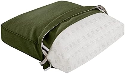 Classic Accessories Montlake FadeSafe Patio Lounge Chair/LoveSeat Back Cushion, 21 x 15 x 4 Inch, Heather Fern, Patio Furniture Cushions - Image 5