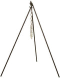 Lodge Campfire Cooking Tripod, Adjustable Chain, 43.5 Inches by Lodge