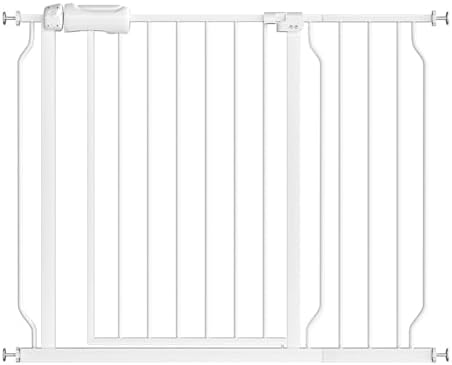 Fairy Baby 38.5-43.5 Inch Extra Wide Baby Gate for Doorways Stairs Hallway by FairyBaby