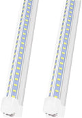 Led Shop Lights,Led Shop Lights 4FT 50W 6500K 7000LM Clear White,Shop Light 4FT 110V Linkable Integrated V-Shape for Shop Garage,Warehouse,Workbench and Workshop Commercial Bay Lighting(2-Pack) by AQIQUUT