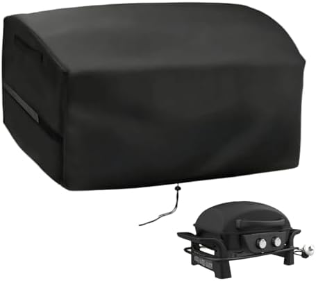 Tabletop Gas Grill Cover for Nexgrill Fortess 2-Burner Portable Griddle by Guisong