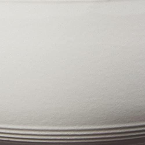 Lodge 4.5 Quart Enameled Cast Iron Dutch Oven with Lid – Dual Handles – Oven Safe up to 500° F or on Stovetop - Use to Marinate, Cook, Bake, Refrigerate and Serve – Oyster White - Image 6