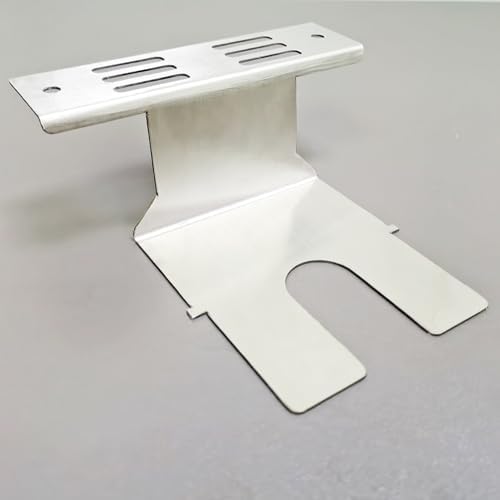 FixtureDisplays® BBQ Grill Stainless Steel Rotisserie Motor Mounting Bracket Set Fits 3" Motors (Bracket Size) May Need Drill Additional Holes on Your Grill 21909NEW-NPF - Image 6