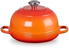 Le Creuset Enameled Cast Iron Round Bread Oven, 9.5 inch, Flame by Unknown