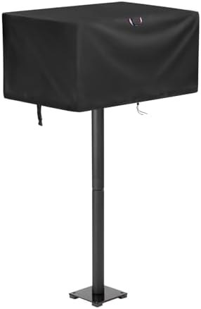 23 Inch Park Style Grill Cover Waterproof, 24" L x 23" W x 19" H by Yourpatiocoverexpert