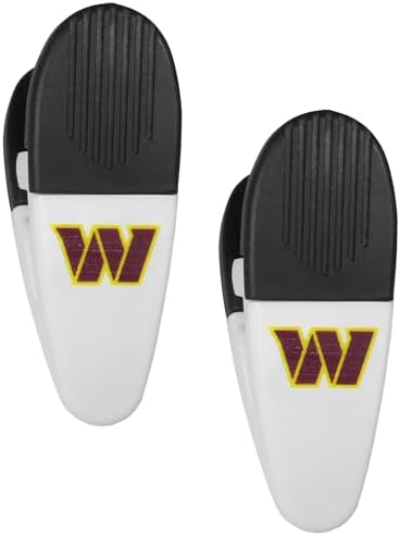 Siskiyou NFL Washington Commanders 3 pc Steel Logo BBQ Tools w/Chip Clips, One Size, Team Colors - Image 5