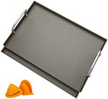 17"x13" Carbon Steel Griddle for Gas Grill, Pre-Seasoned Non-Toxic by Grilleroy