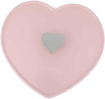 Martha Stewart Heart Shaped 4-Quart Enamel Cast Iron Dutch Oven - Pink - Image 5