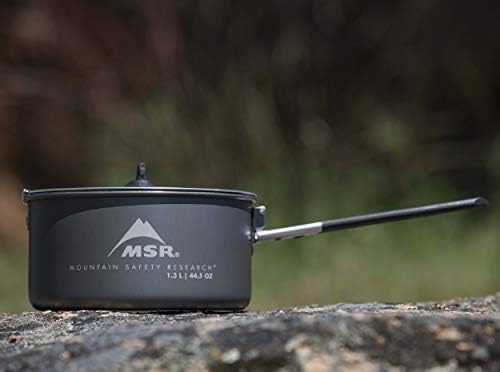 MSR 1.3 Liter Nonstick Ceramic Coated Solo Camping Cook Pot - Image 6