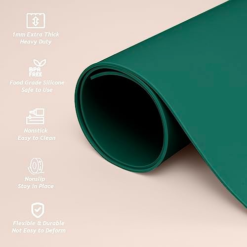 Extra Large Silicone Mat 36" x 24" Heat Resistant Kitchen Counter Table Mat - Image 3