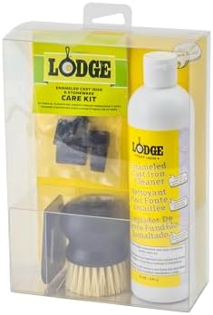 Lodge Enameled Cast Iron and Ceramic Stoneware Care Kit, 5 Piece - Image 3