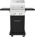 Megamaster Deluxe 2 Burner Gas Grill, Compact Design with Foldable Shelves by Megamaster
