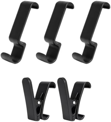 5-Pack Hooks & Clips for Traeger BAC643 P.A.L. Pop-and-Lock Grill Accessory by BBQFuture