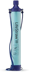 LifeStraw Personal Water Filter for Hiking, Travel and Emergency, Blue, 1PK by Unknown