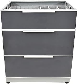 Blue Sky Outdoor Living 2-Piece Modular Outdoor Kitchen Cabinets Combo Set - Image 5