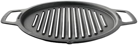 Solo Stove Large Cast Iron Grill Top, Cookware for Bonfire and Yukon fire pit, Fireplace accessory, Cooking surface: 17.75", Weight: 17 lbs by Unknown