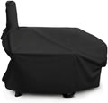 i COVER 66 Inch Offset Smoker Cover, 600D Pellet Grill Cover, Heavy Duty BBQ Smoker Cover, Waterproof Patio Outdoor Canvas Barbecue Cover for Landmann Brinkmann Charbroil Chargriller by iCOVER